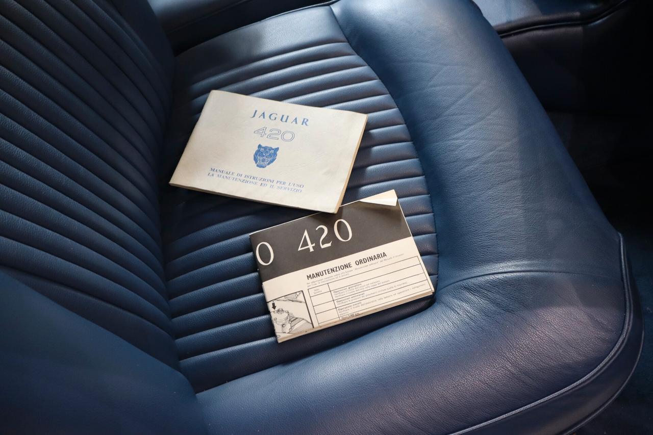 Jaguar 420 Italiana guida a sx Automatica Aria Condizionata ASI Oro !!!!
