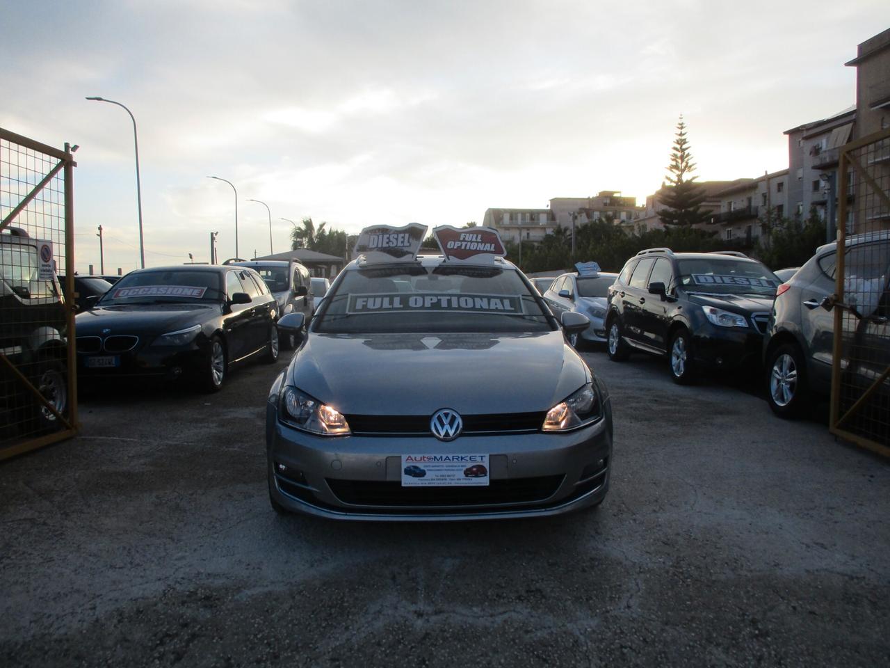 Volkswagen Golf S.W. 1.6 TDI 105 CV MOLTO BELLA