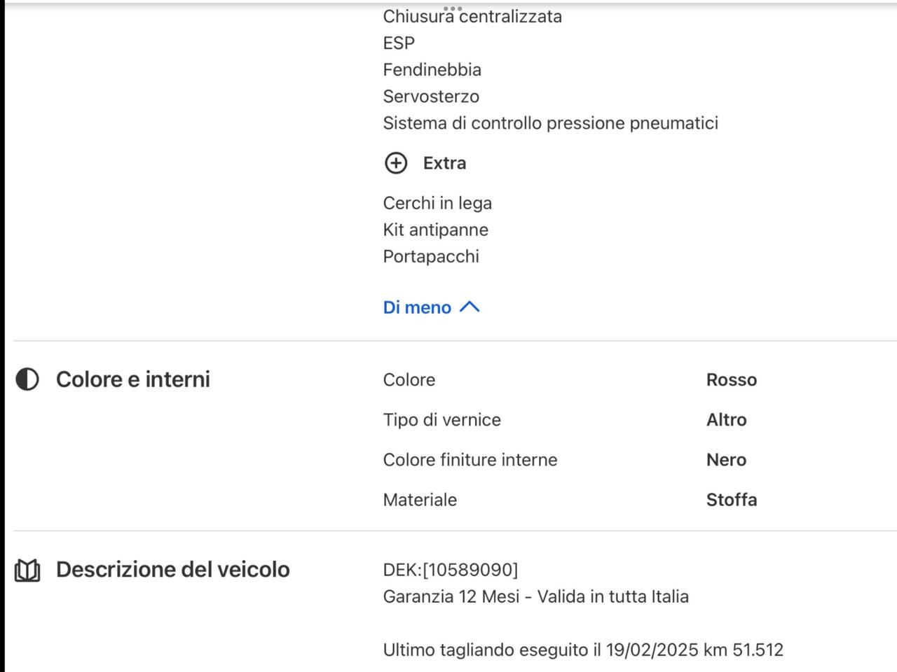 Fiat Panda 1.2 City Cross Si Neopatentati Perfetta