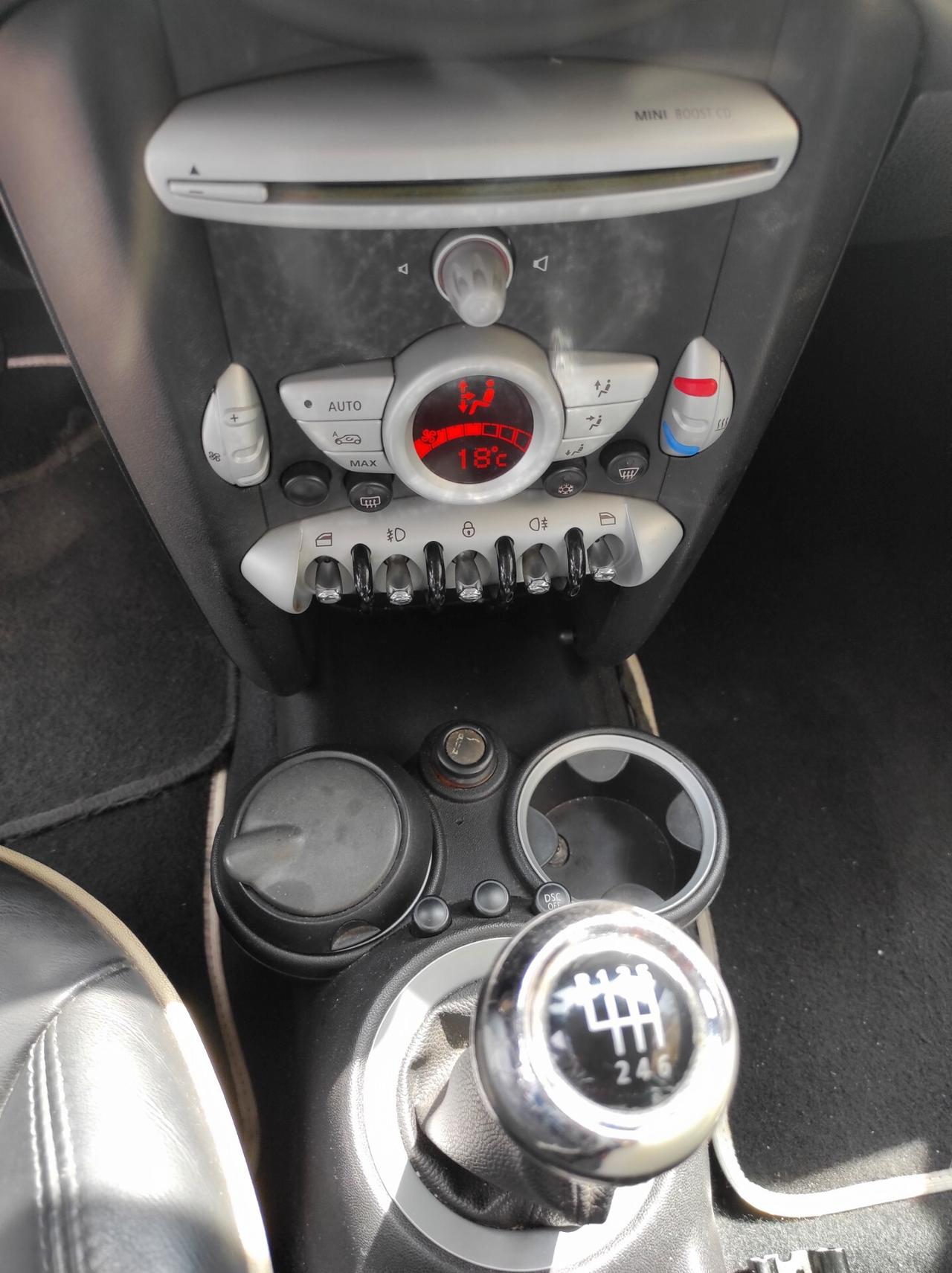 Mini 2007 1.6 D 110cv Pelle tetto b-colore