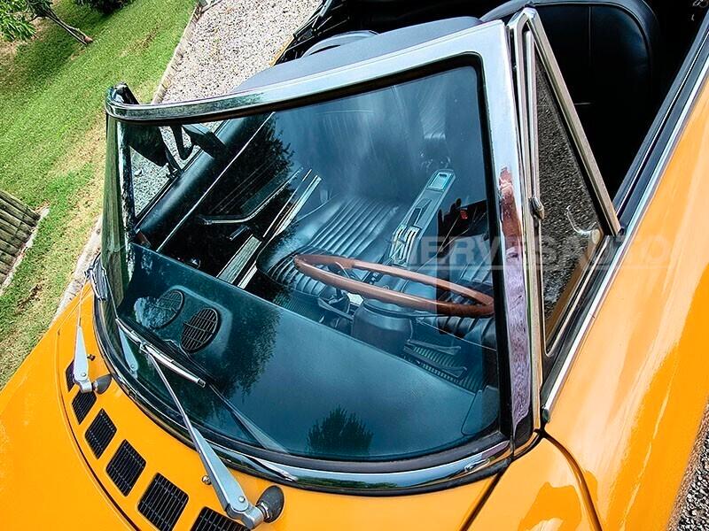 Fiat 124 Spider 1400 1968 CRS ASI – GIALLO POSITANO TARGHE NERE