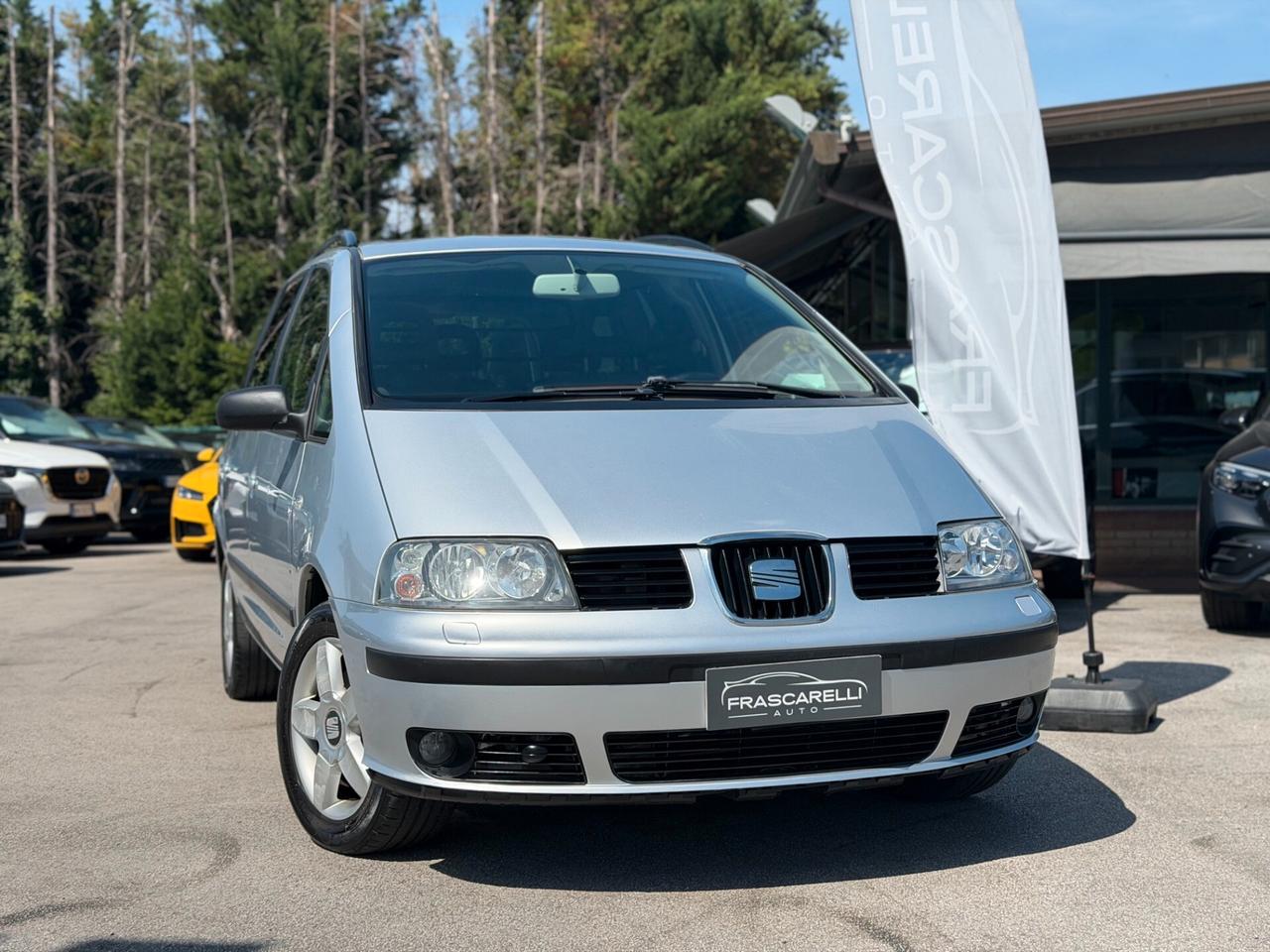 Seat Alhambra 1.9 TDI/130CV Van /AUTOCARRO 5 POSTI/*KM 81.000 REALI UNICO PROPRIETARIO