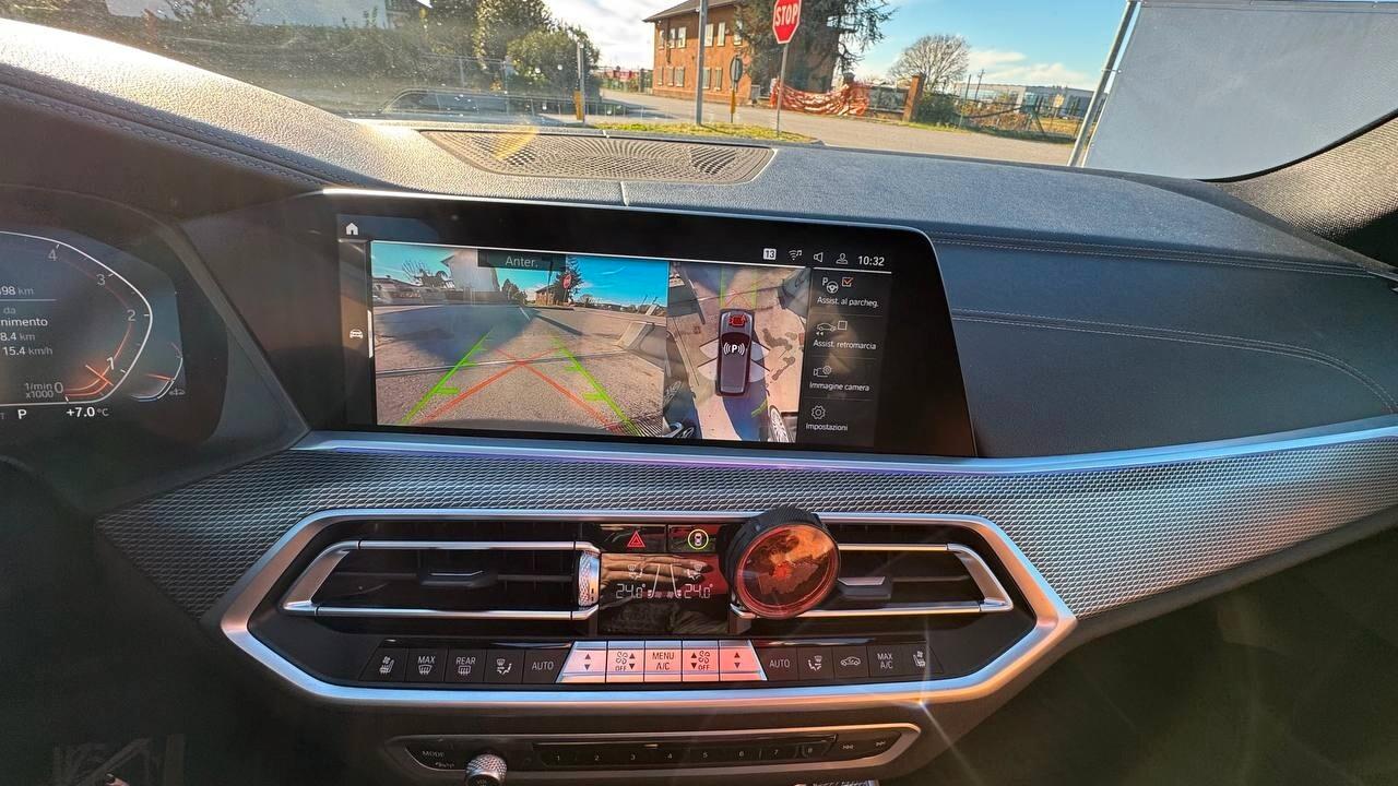 Bmw X5 xDrive30d 48V Msport Tettuccio apribile e panoramico Telecamera 360°