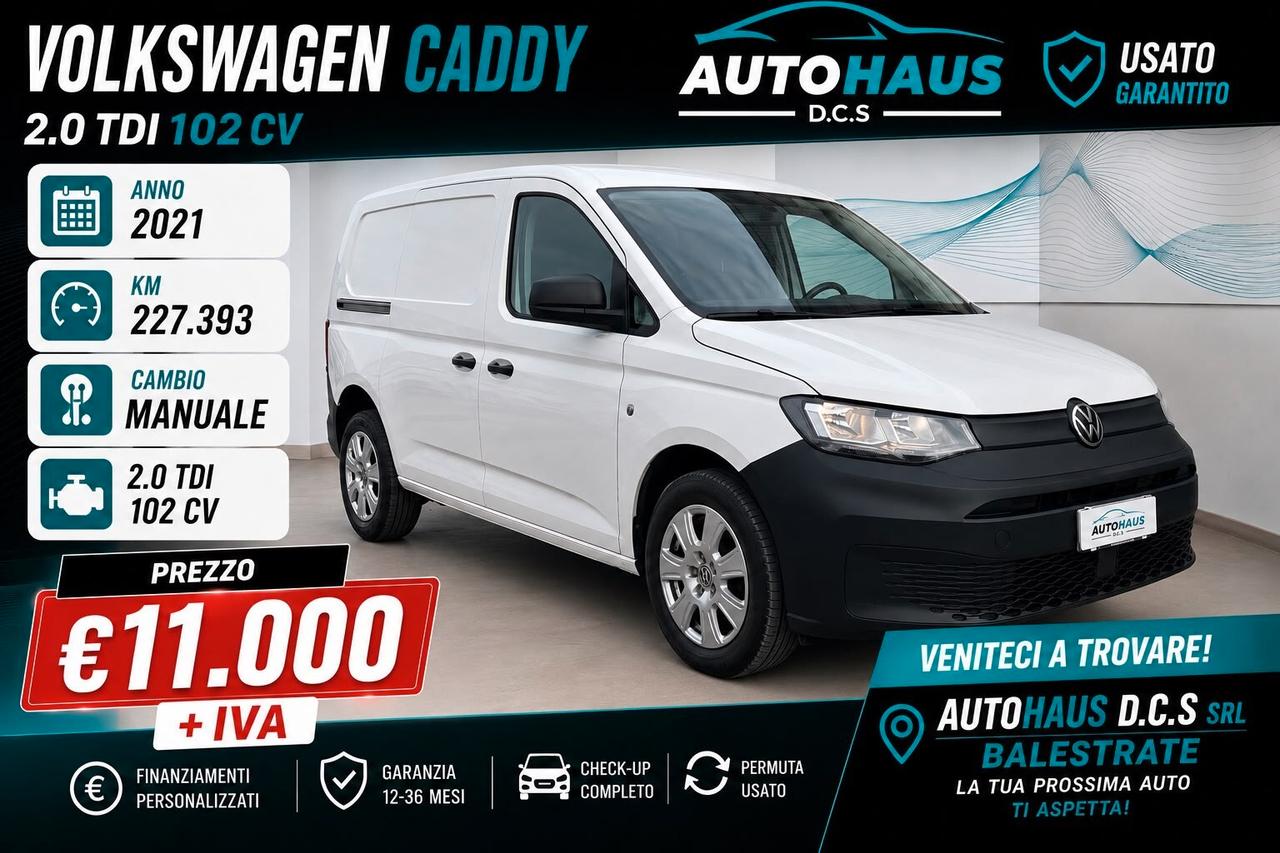 Volkswagen Caddy 2.0 TDI 102 cv