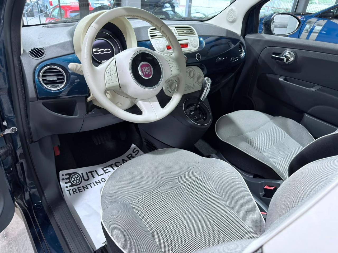 FIAT 500 AUTOMATICA 99.000km TETTO PANORAMICO