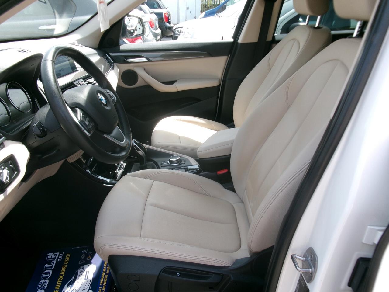 Bmw X1 S-DRIVE 20d 190CV E6D X-LINE AUTOMATICO/PELLE/NAVI/CAMERA/FULL LED