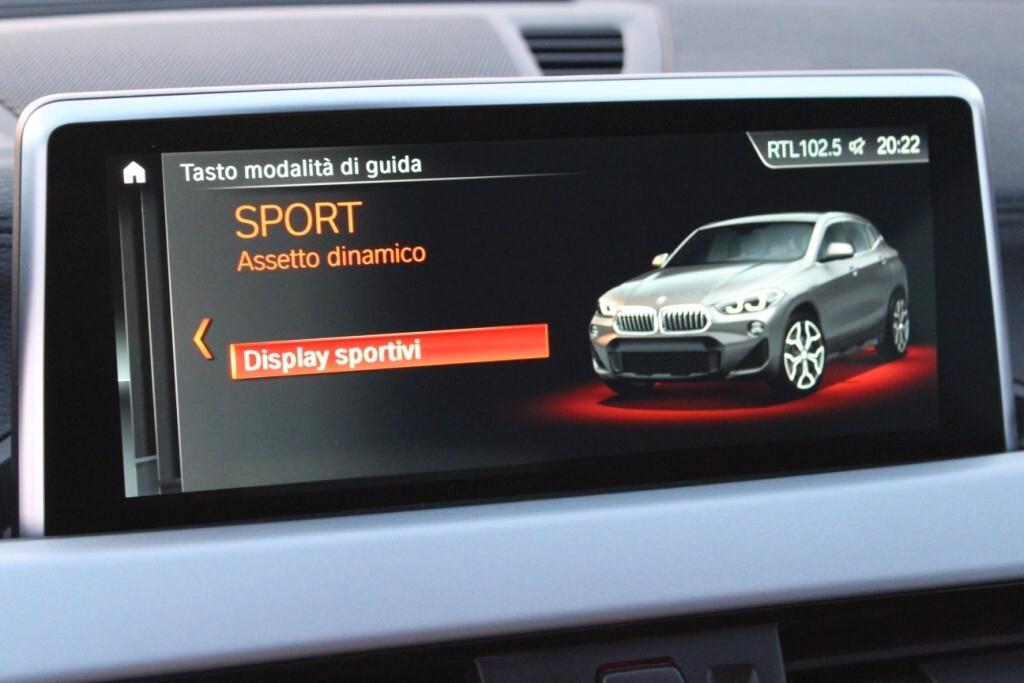 BMW X2 sDrive 18d *Pelle *Luci Ambiente