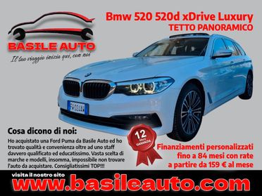 Bmw 520 520d xDrive Luxury TETTO PANORAMICO