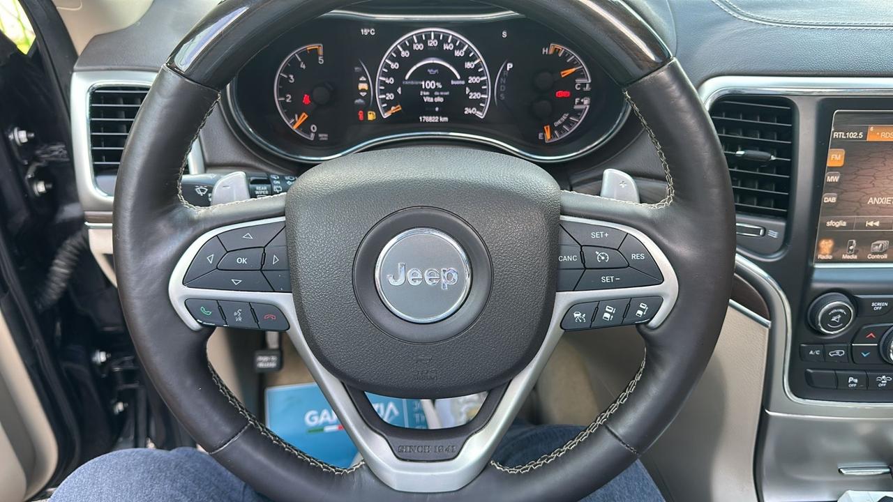 Jeep Grand Grand Cherokee 3.0 V6 CRD 250 CV Multijet II Overland