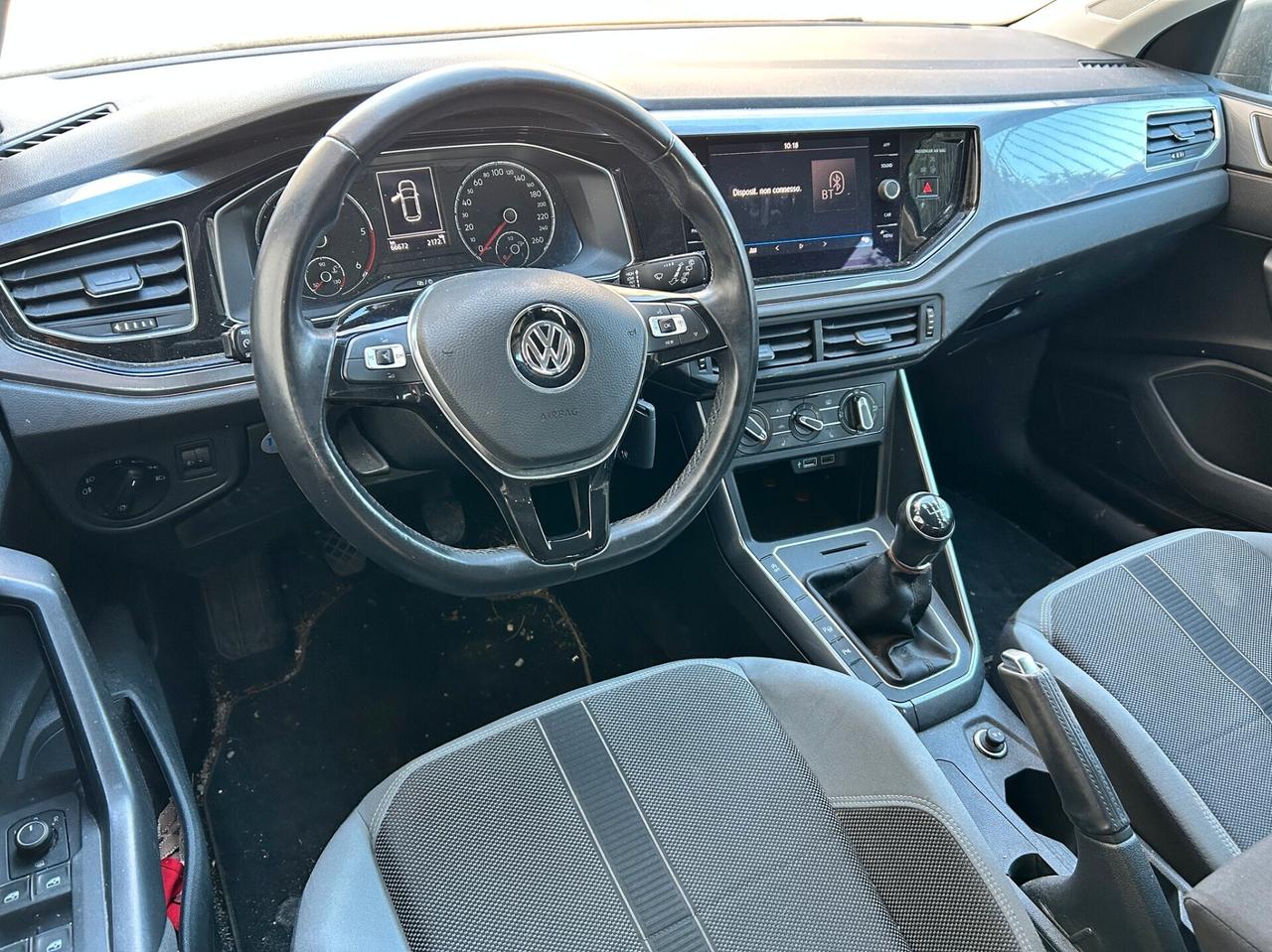 VW Polo 1.6 TDI 95CV - 2019 Incidentata