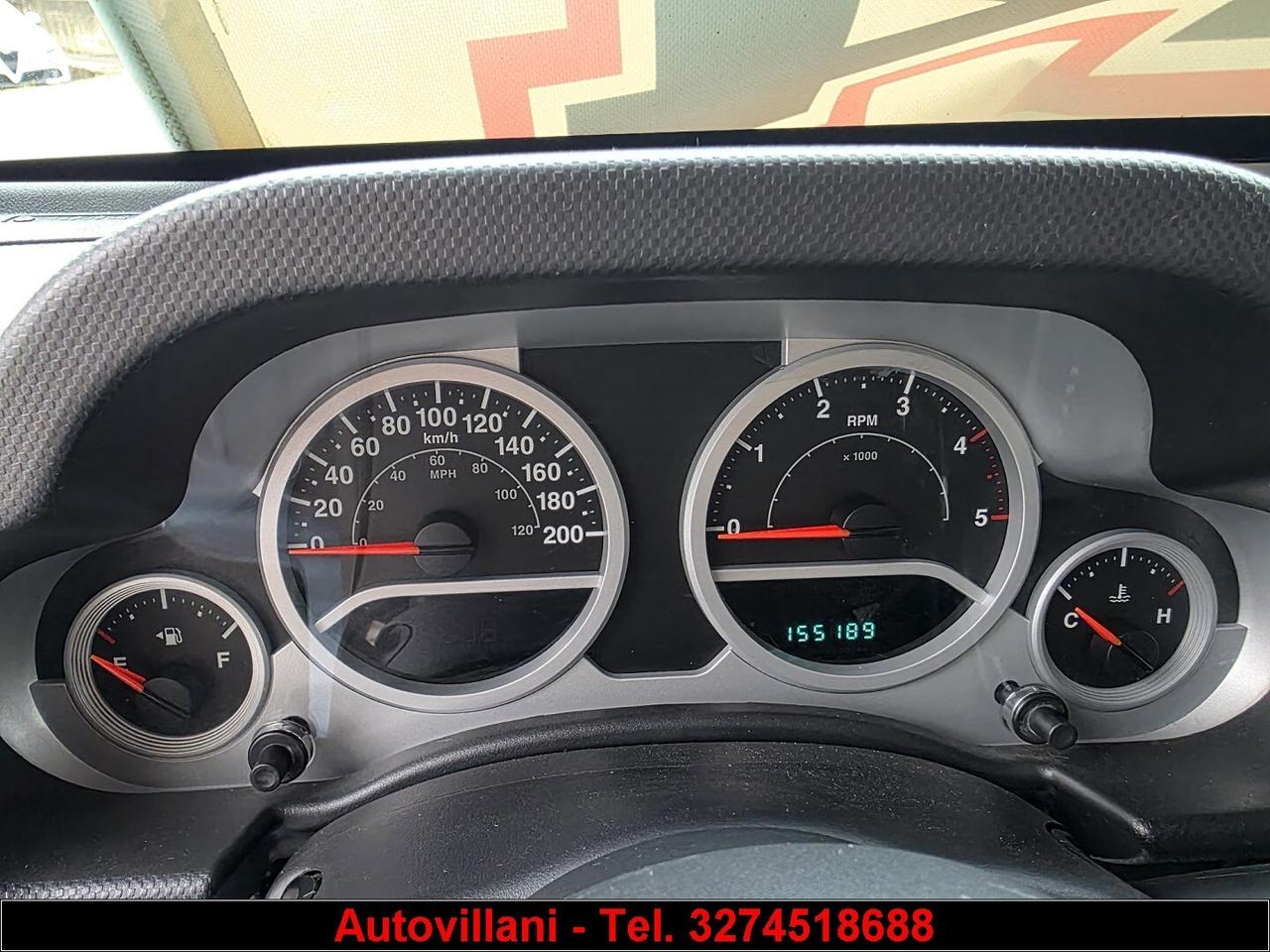 JEEP Wrangler Unlimited 2.8 CRD sahara cv 180