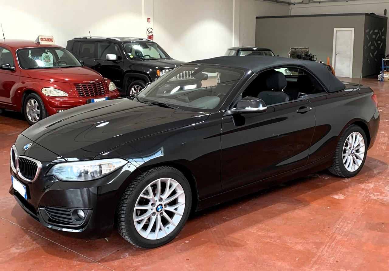 Bmw 218d Cabrio Sport AUTOMATIK-ECCELSE CONDIZIONI
