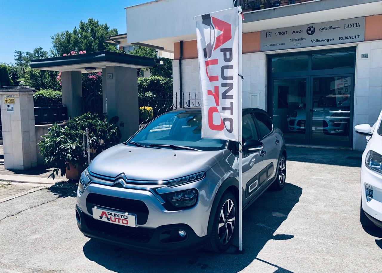 Citroen C31.2 110 CV TETTO NERO Shine -telecam-