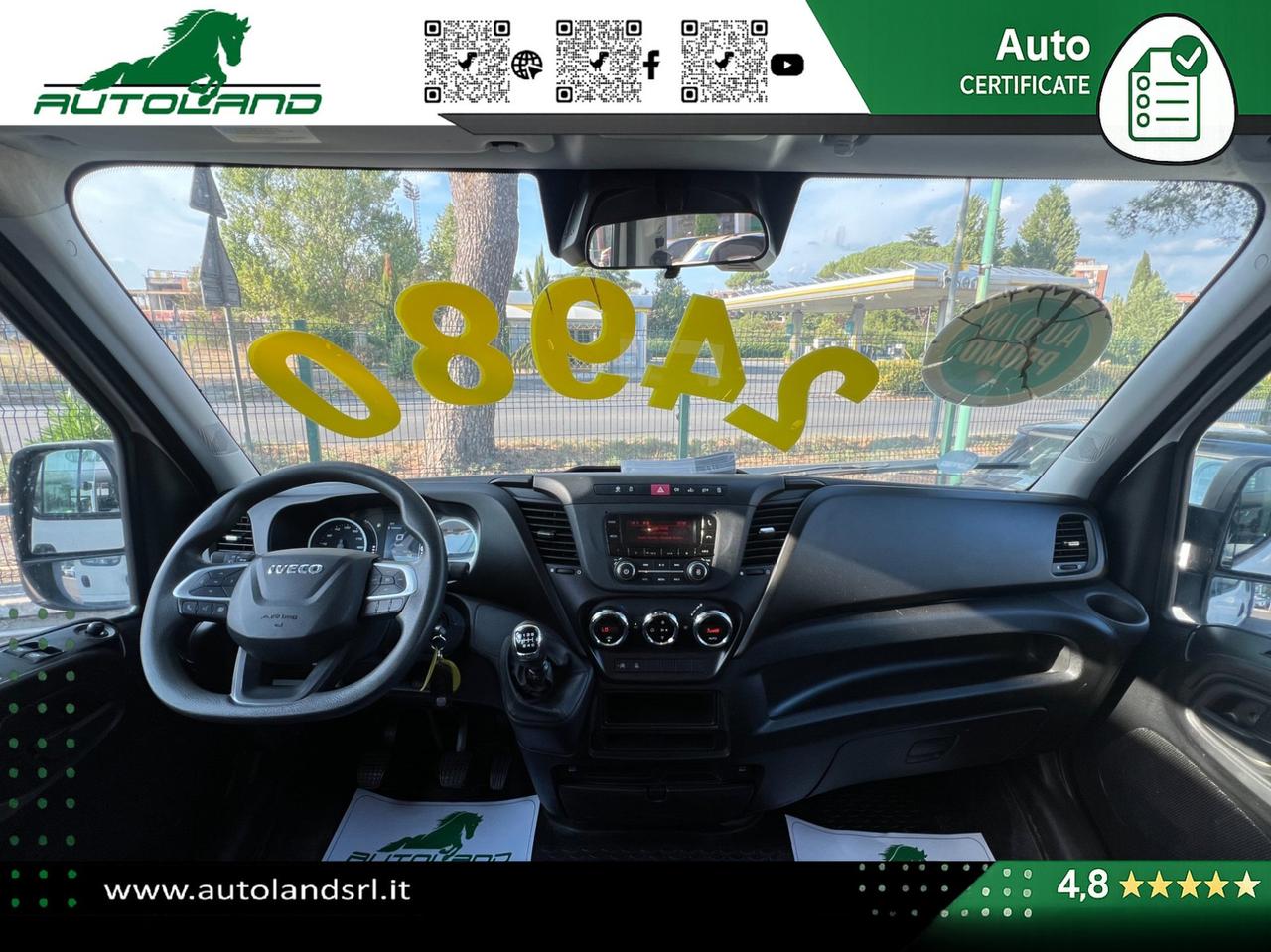 IVECO Daily 35 S14 D 3750 Doppia Cabina - WEBASTO - Clima Automatico - Gancio - Traino