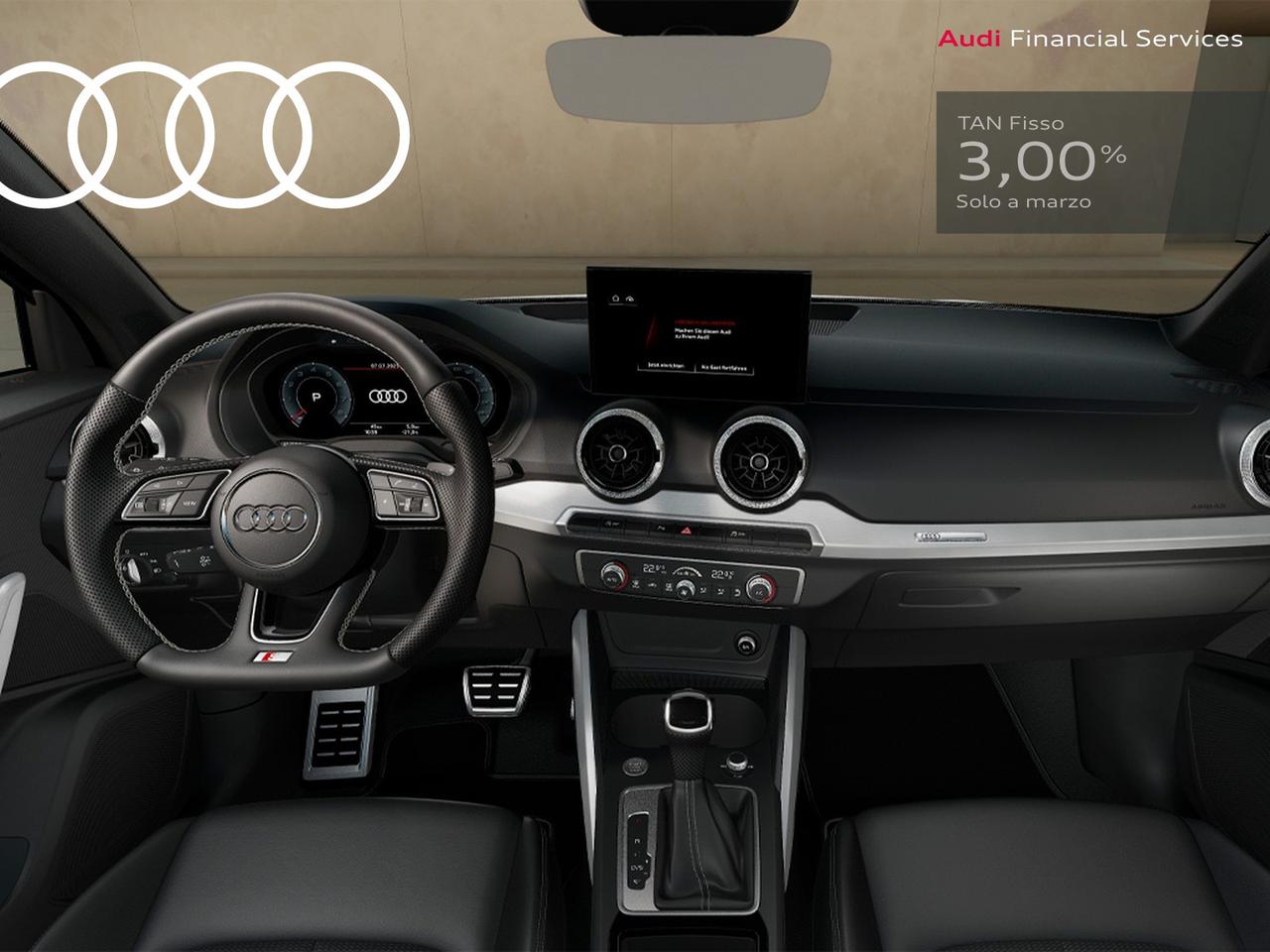 Audi Q2 40 2.0 tfsi identity black quattro s-tronic