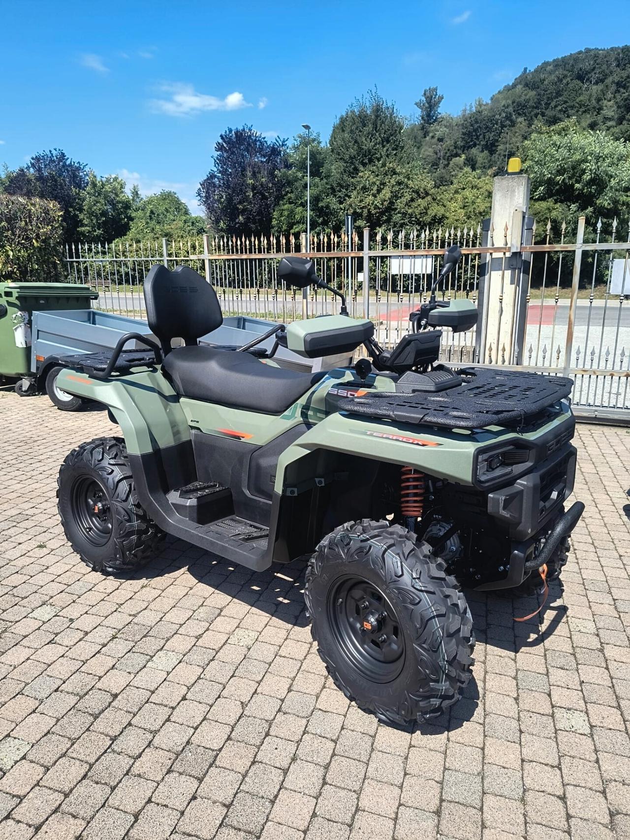 QUAD TERROX 550 L EPS targa gialla