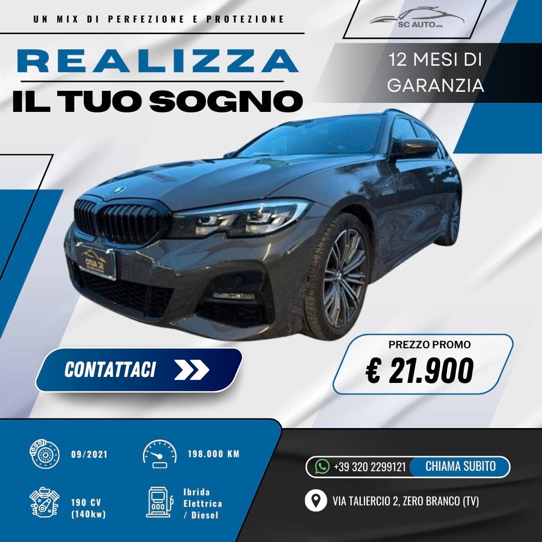 Bmw 320 320d 48V Touring Msport PREZZO CON FINANZIAMENTO