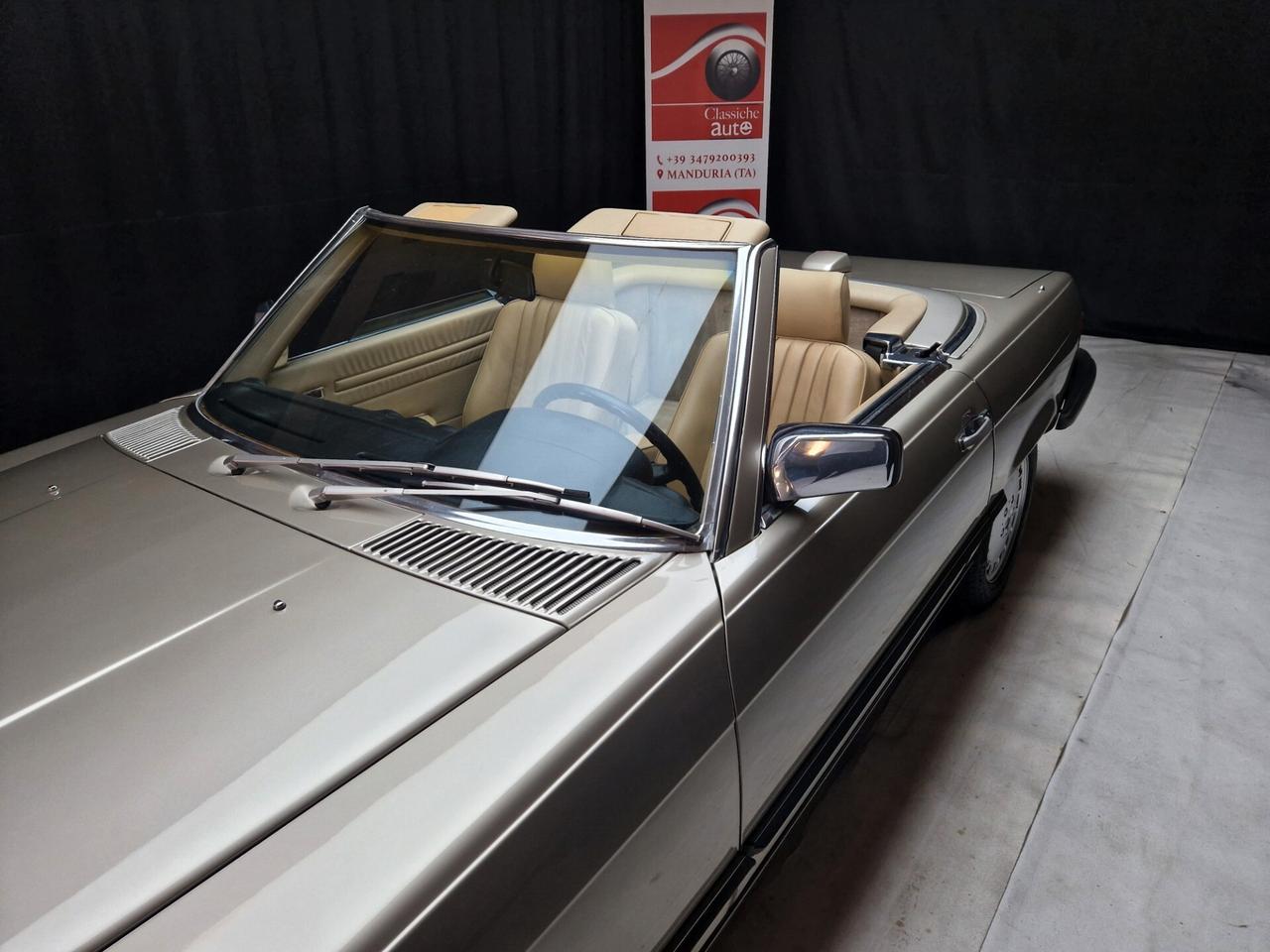 Mercedes-benz SL 560 anno 1987 certificata ASI con CRS