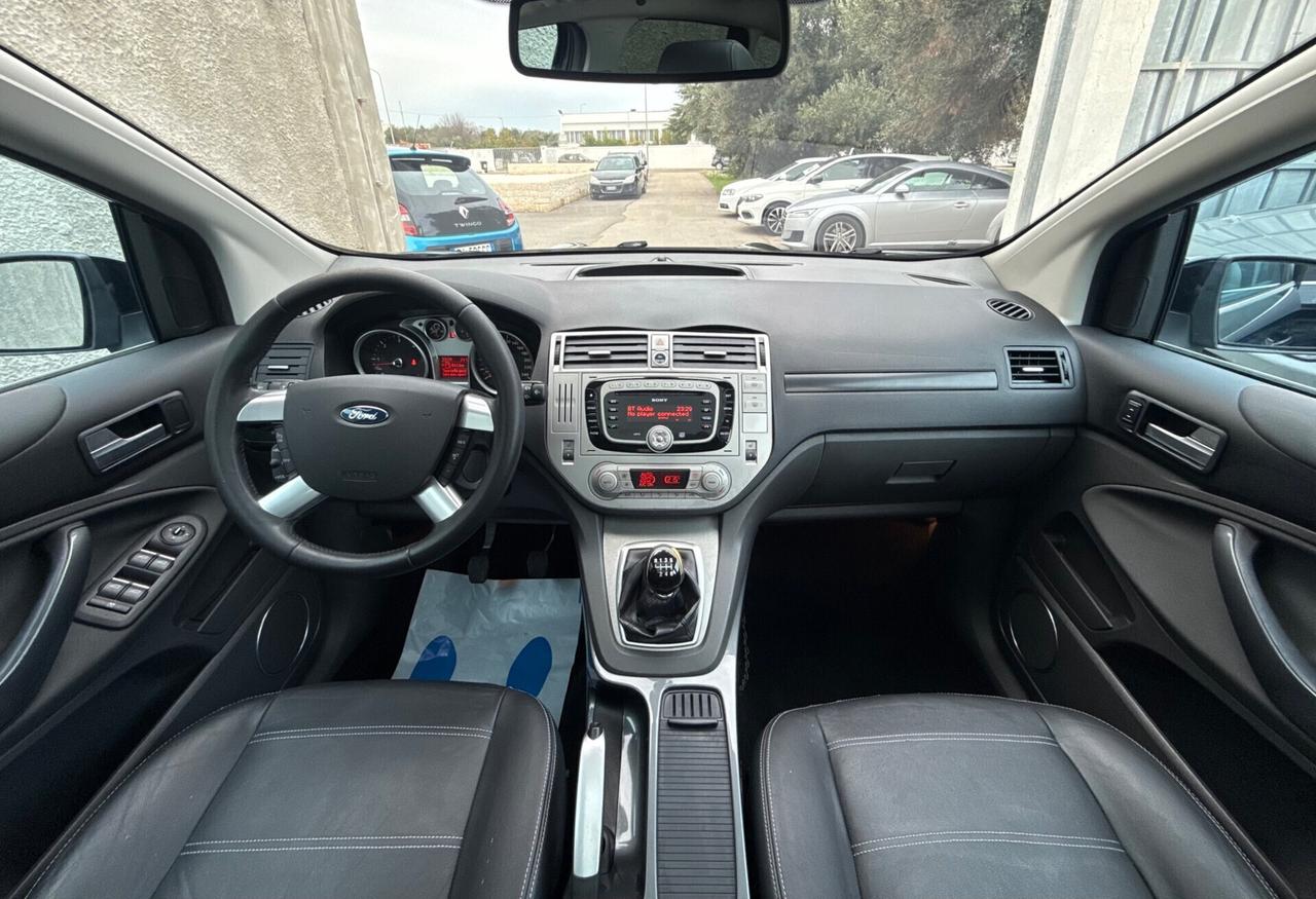 Ford Kuga 2.0 TDCi 136 CV 4WD Titanium,TETTO PANORAMICO,Pelle,Climatronic bizona,ecc.