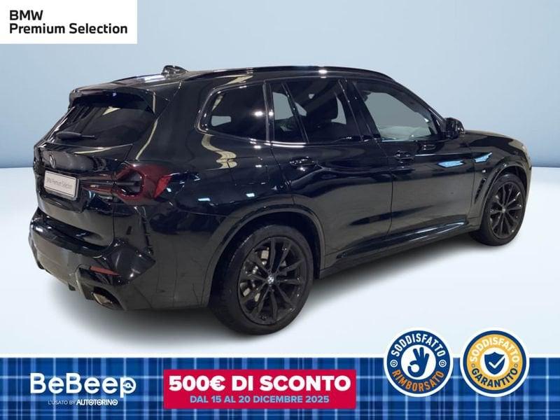 BMW X3 XDRIVE20D MHEV 48V MSPORT AUTO