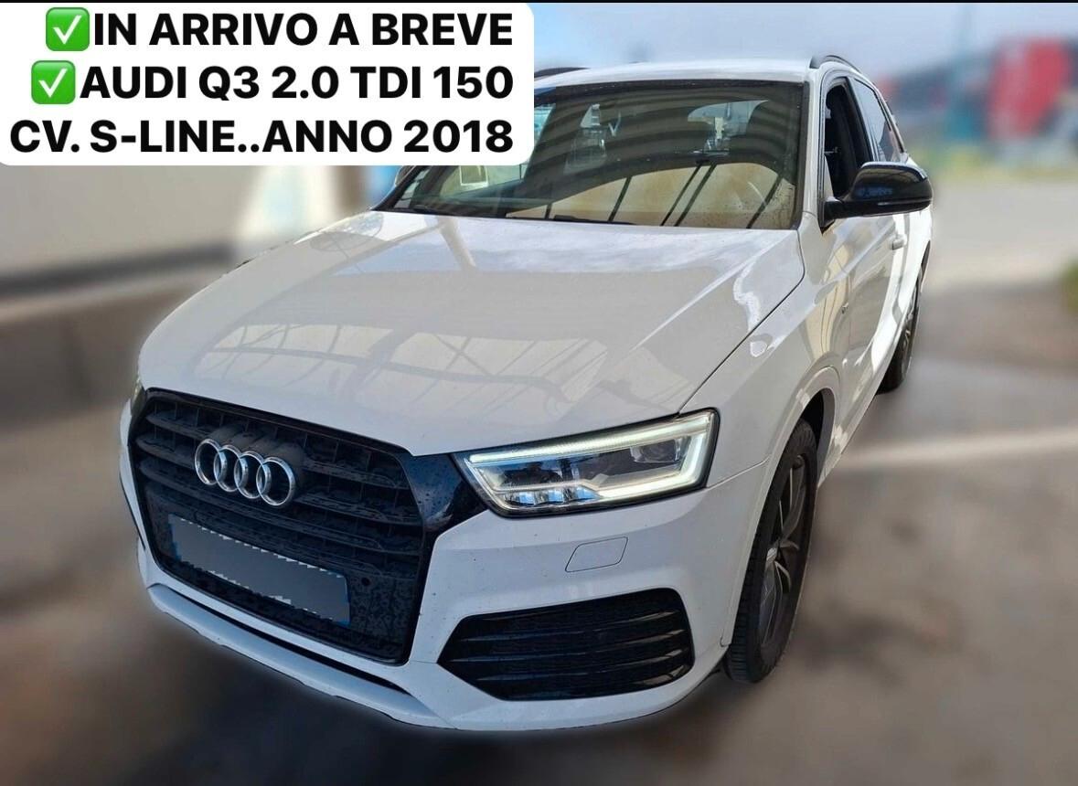 AUDI Q3 20 TDI 150 CV. E6 S-LINE FULL