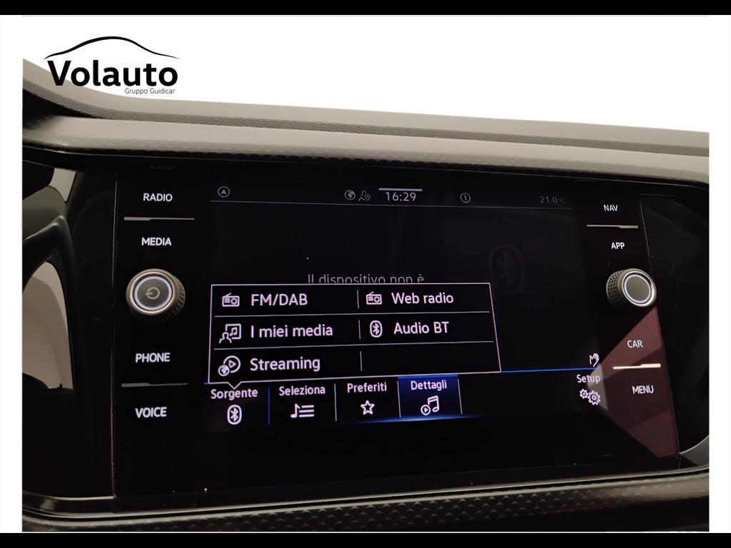 VOLKSWAGEN T-Cross 2019 - T-Cross 1.0 tsi R-LINE 95cv