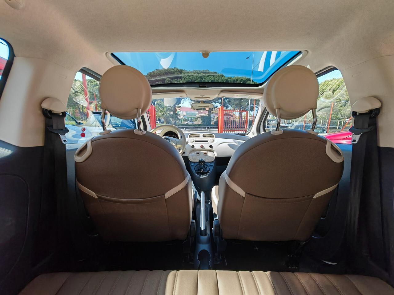Fiat 500 1.3 diesel 04/2015 Cv95 LOUNGE BIANCO PERLA