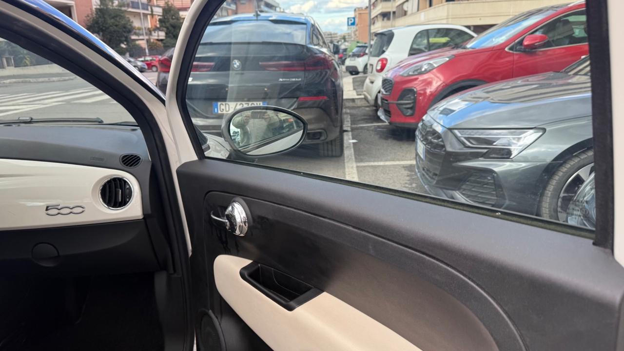 Fiat 500 1.0 Hybrid Dolcevita LED CAR PLAY PANORAMA CLIMA AUTOMATICO PELLEBICOLORE