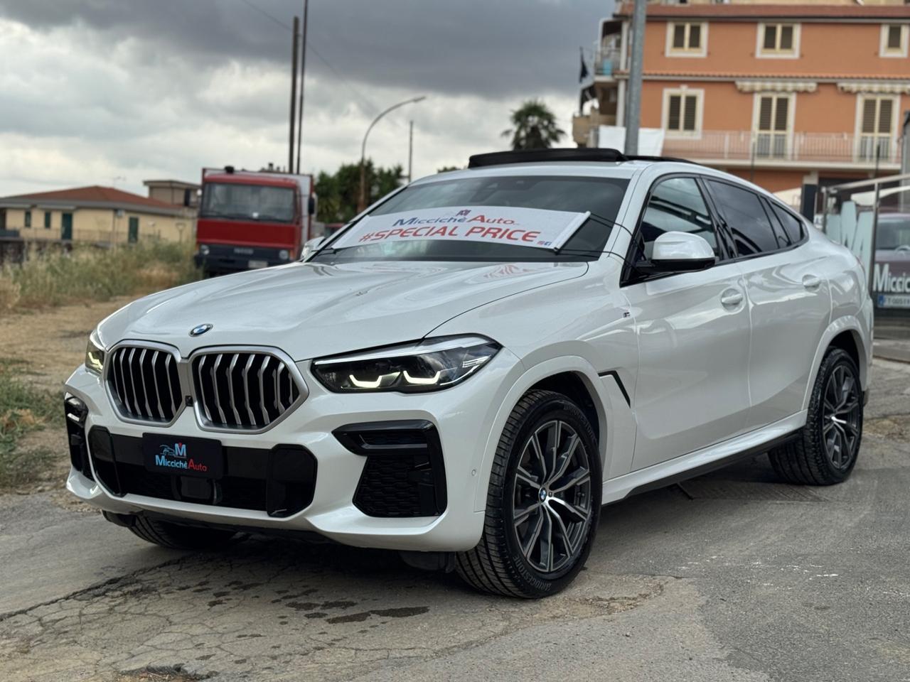 BMW X6 30D 286 CV M-SPORT FULL TETTO IVA ESPOSTA