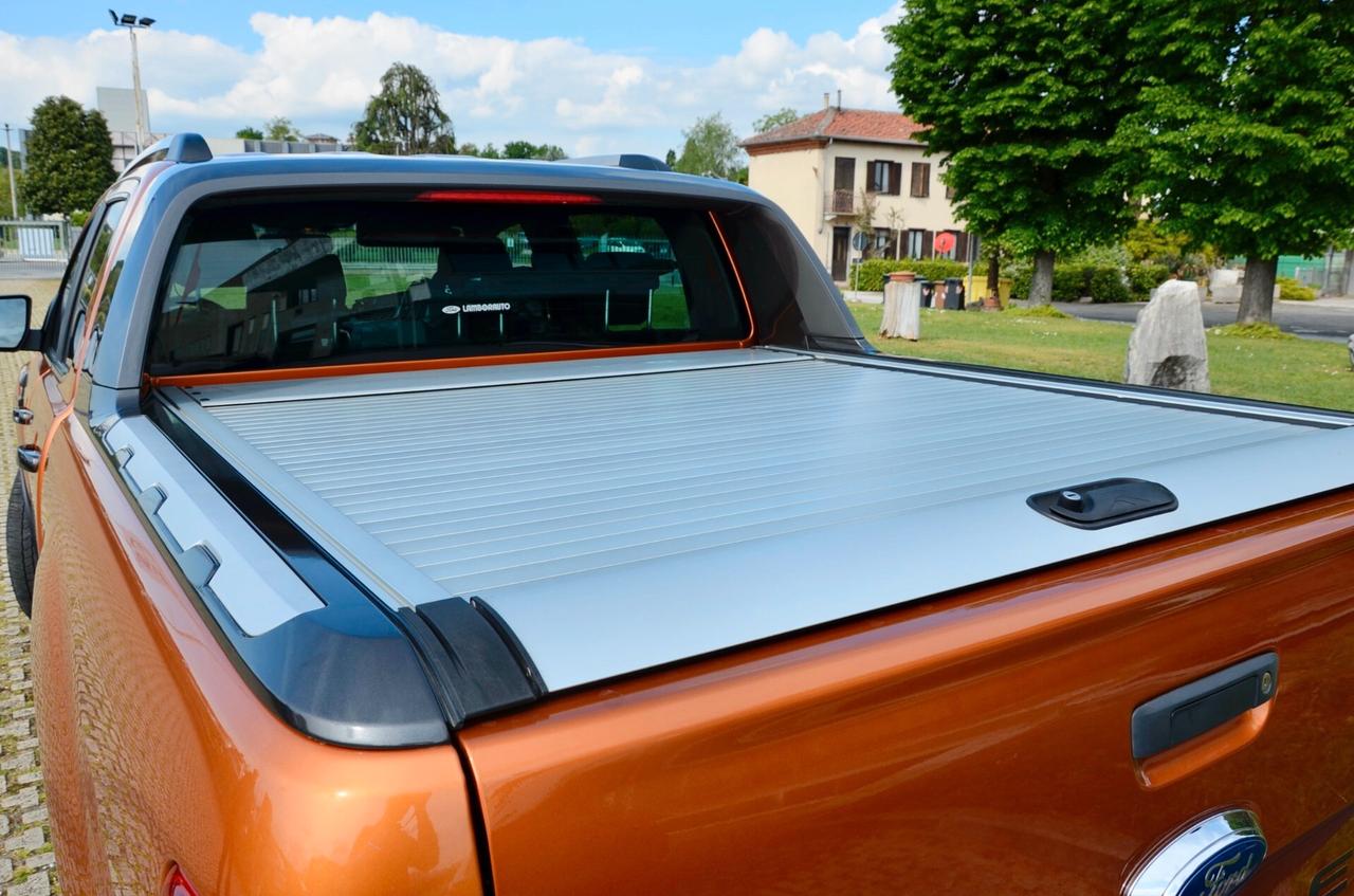 FORD RANGER 3.2 TDCI DOUBLE CAB WILDTRACK 200cv MANUALE, AUTO PRIVATA, UFF ITALIANA, SERVICE FORD, RETROCAMERA, PERMUTE