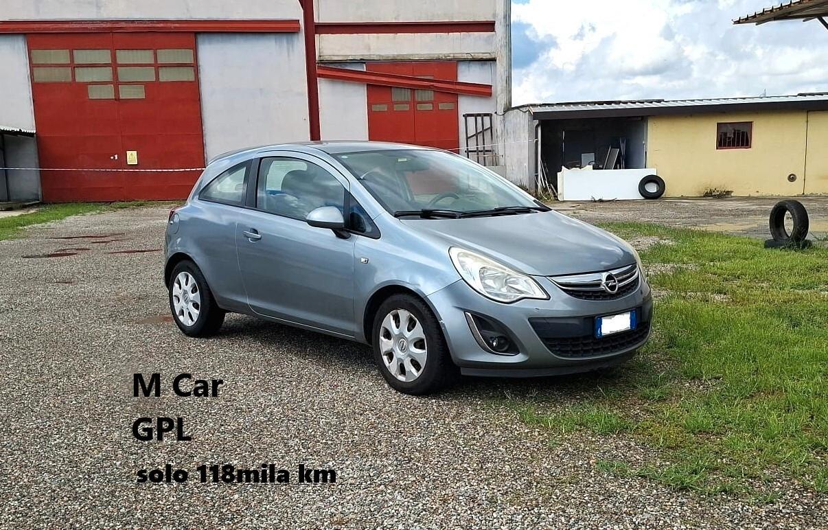 Opel Corsa 1.2 85CV 3 porte GPL-TECH b-color