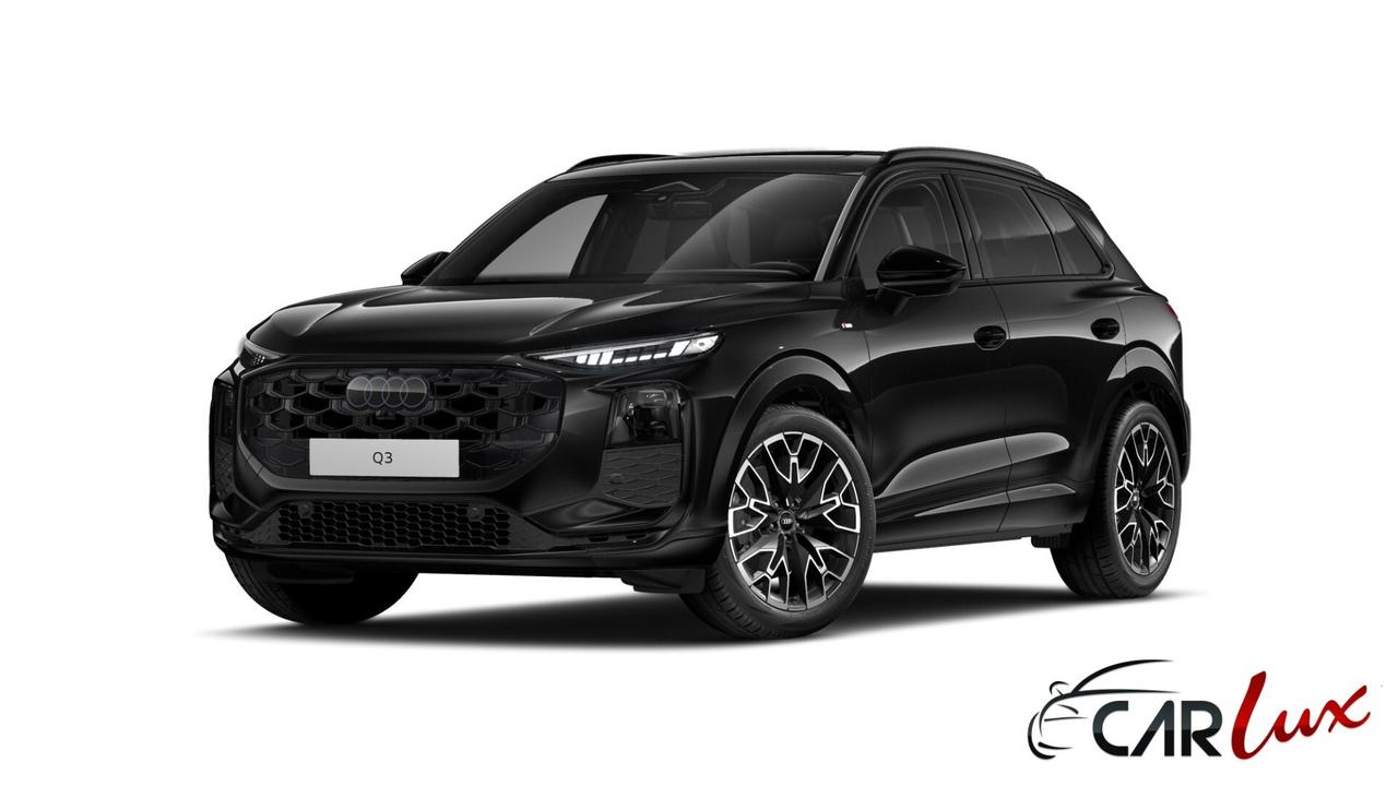 Audi Q3 35 TDI S line Black Line 150CV S-tronic NUOVA