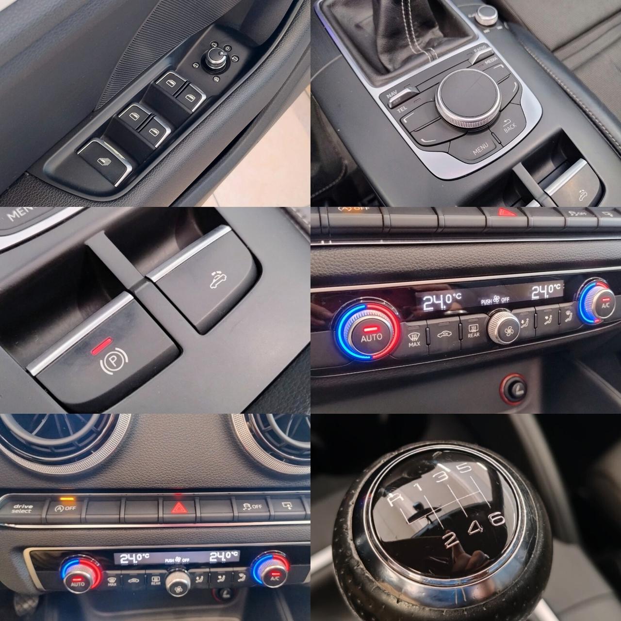 AUDI A3 Cabrio 2.0TDI 150cv S-LINE LED NAVI CRUISE