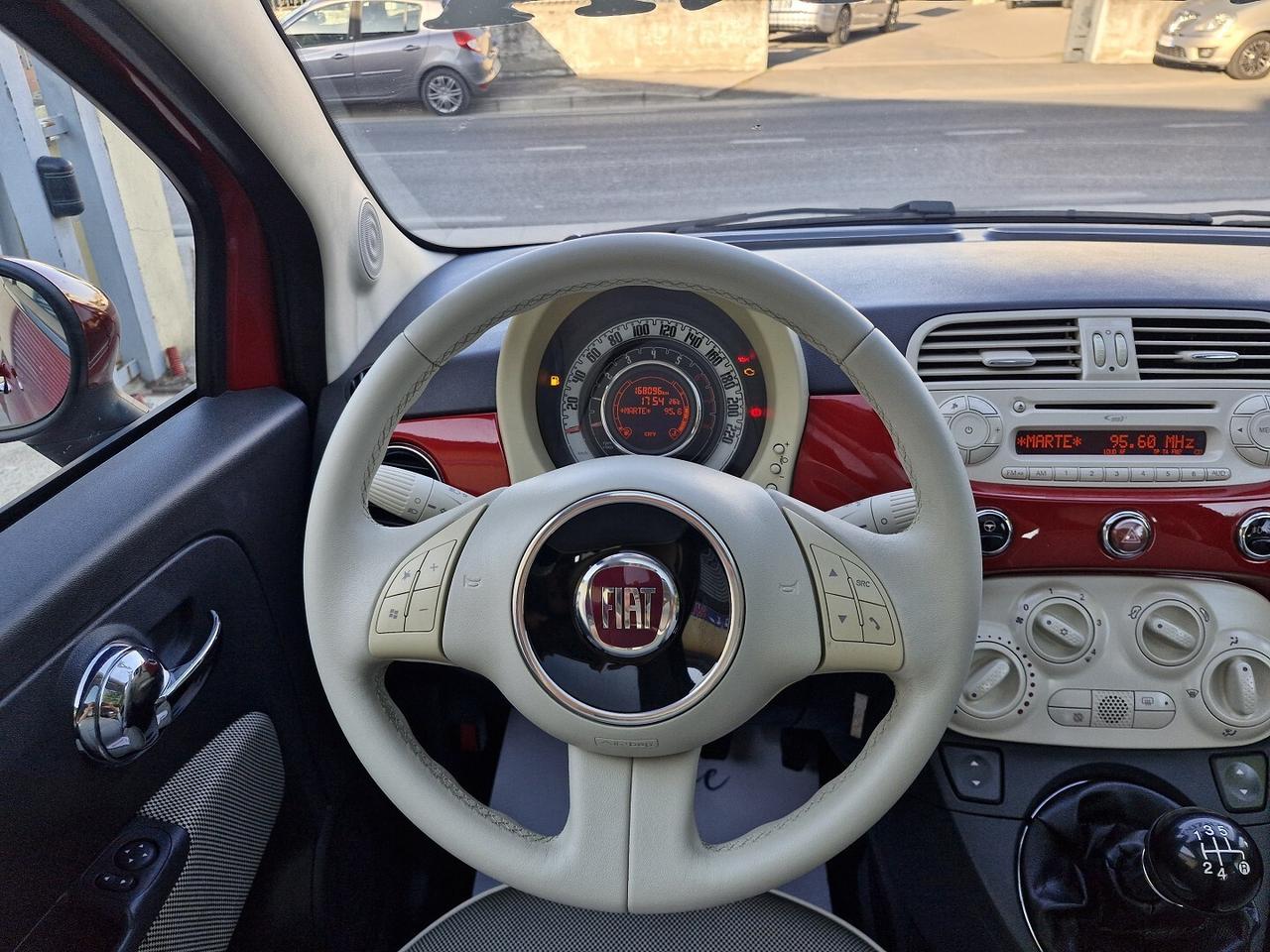 FIAT 500 1.2 BENZINA 69CV LOUNGE ANNO 2011