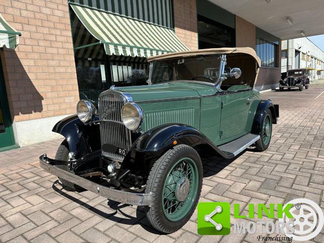 FIAT Balilla 508 Spider Lusso 1932 ASI ORO PRENOTATA