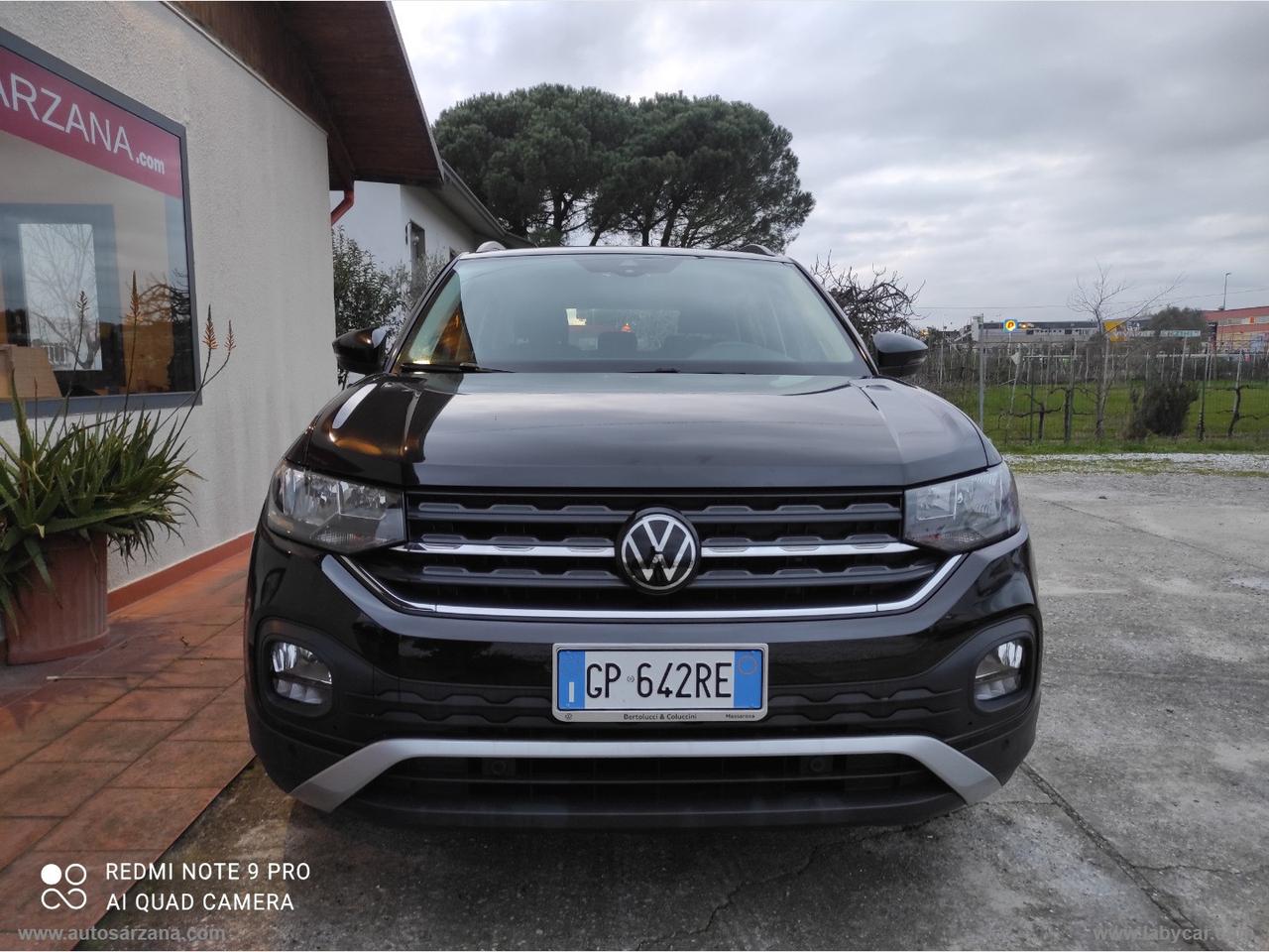 VOLKSWAGEN T-Cross 1.0 TSI Style BMT GARANZIA FABBRICA FINO AL 2027