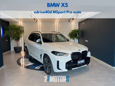Bmw X5 xdrive40d MSport Pro auto