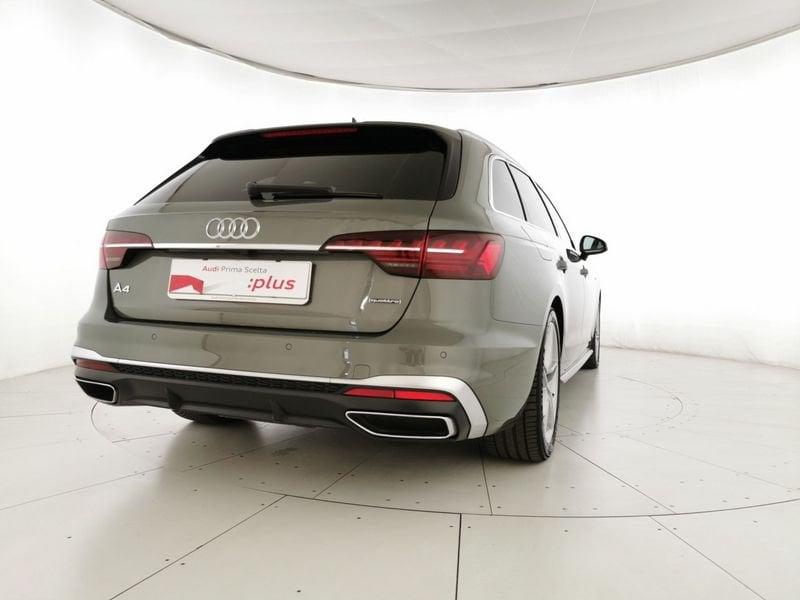Audi A4 Avant 40 2.0 tdi mhev S line edition quattro 204cv s-tronic