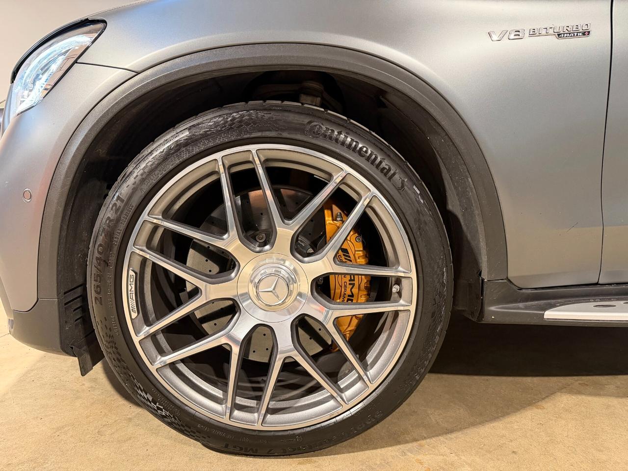 Mercedes-benz GLC 63 AMG S TETTO-RECARO-CARBOCER-SCARICO-CARBONIO