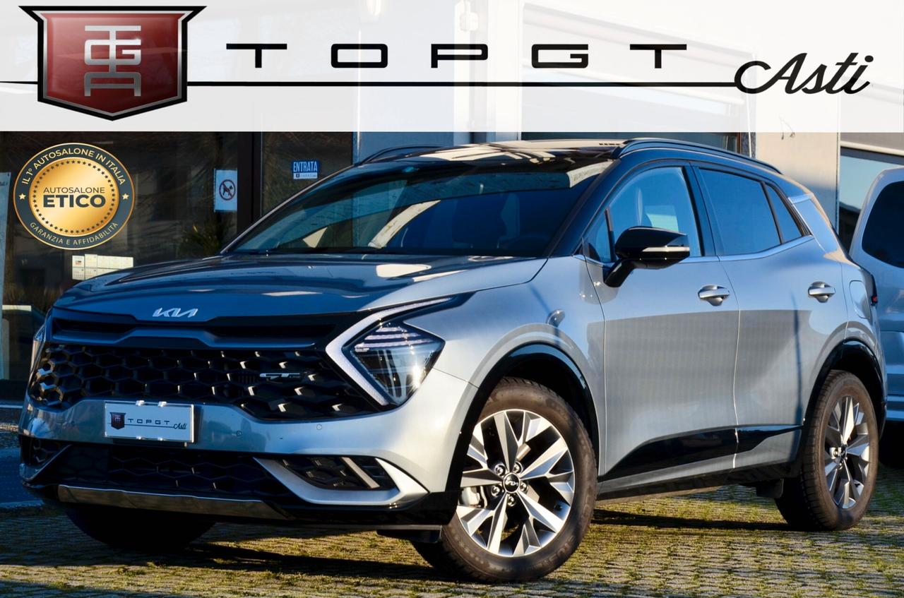 KIA SPORTAGE 1.6 TGDI HEV GT-LINE SUNROOF PACK 230cv AUT, GARANZIA UFF KIA, SERVICE KIA, UNICOPROPRIETARIO, TETTO, FARI FULL LED, PERMUTE