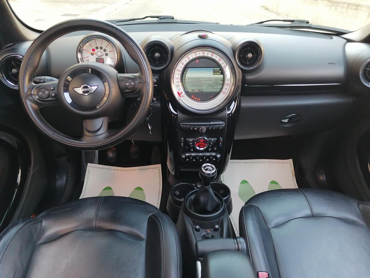Mini Countryman 1.6d 112CV TETTO/PELLE/XENO FULL