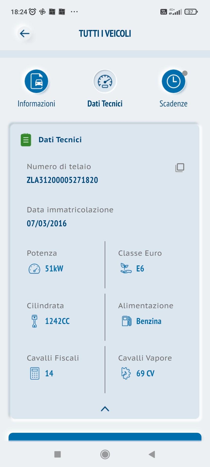 Lancia Ypsilon 1.2 69 CV 5 porte Silver