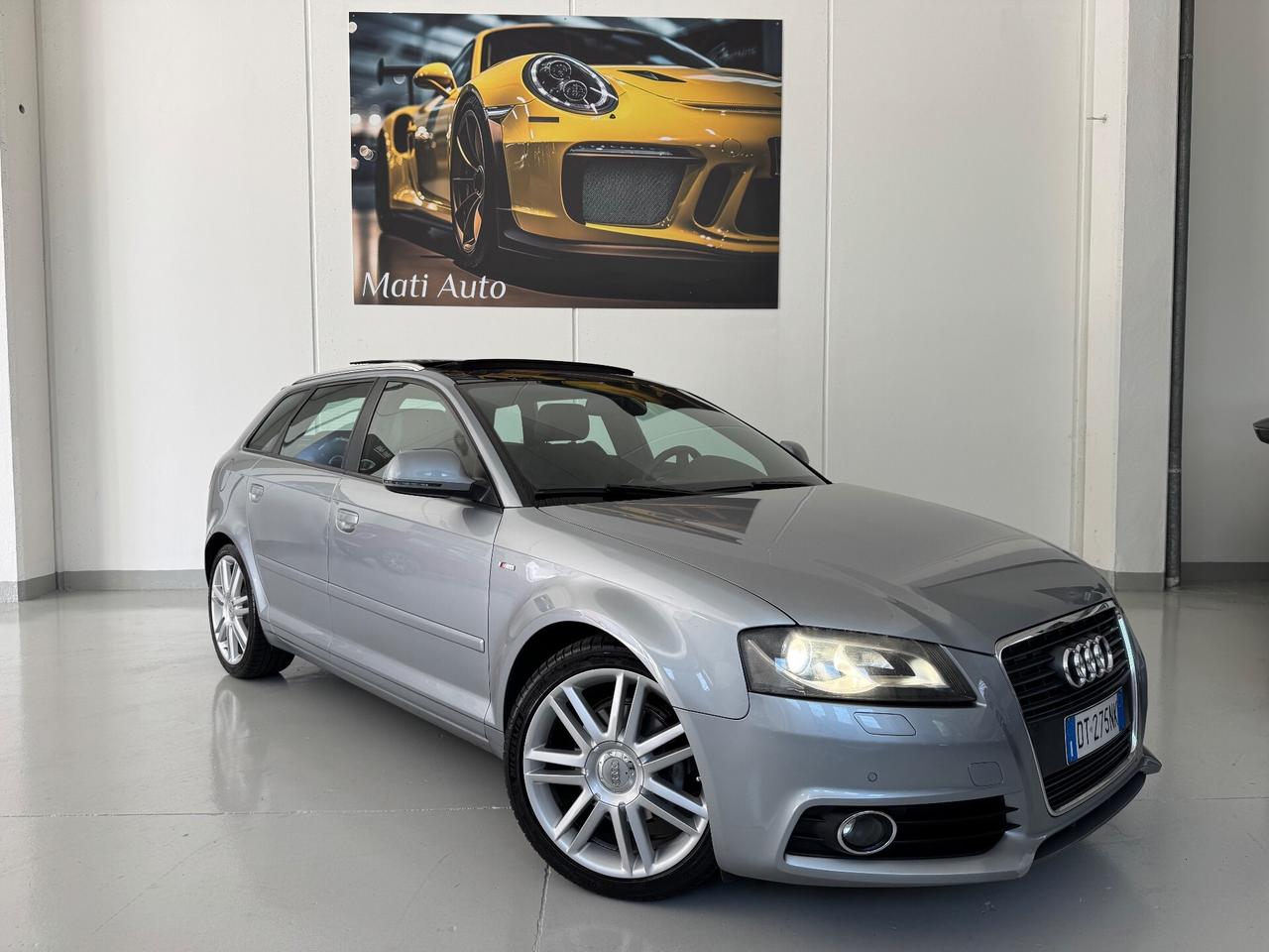 Audi A3 SPB 2.0 TDI S-LINE TETTO APRIBILE