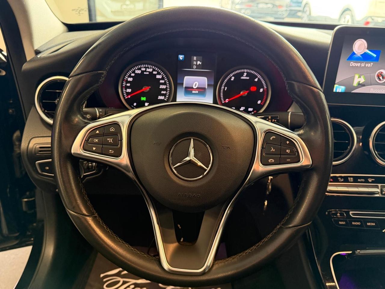 MERCEDES-BENZ CLASSE C180 SPORT 1.6 116CV NAVI OK NEOPATENTATI ANNO 2017