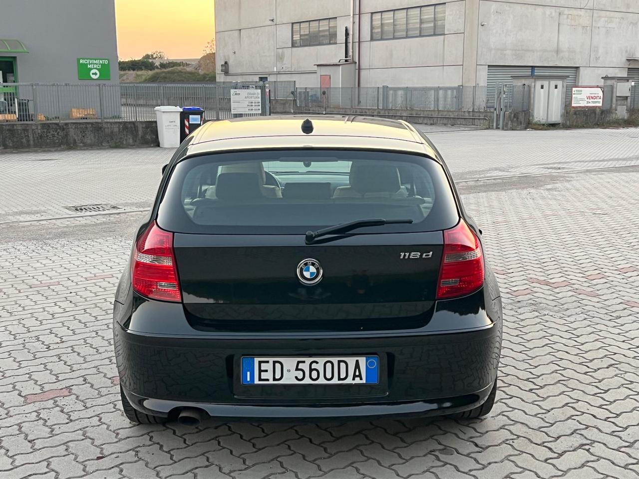 Bmw 118 118d cat 5 porte Attiva DPF