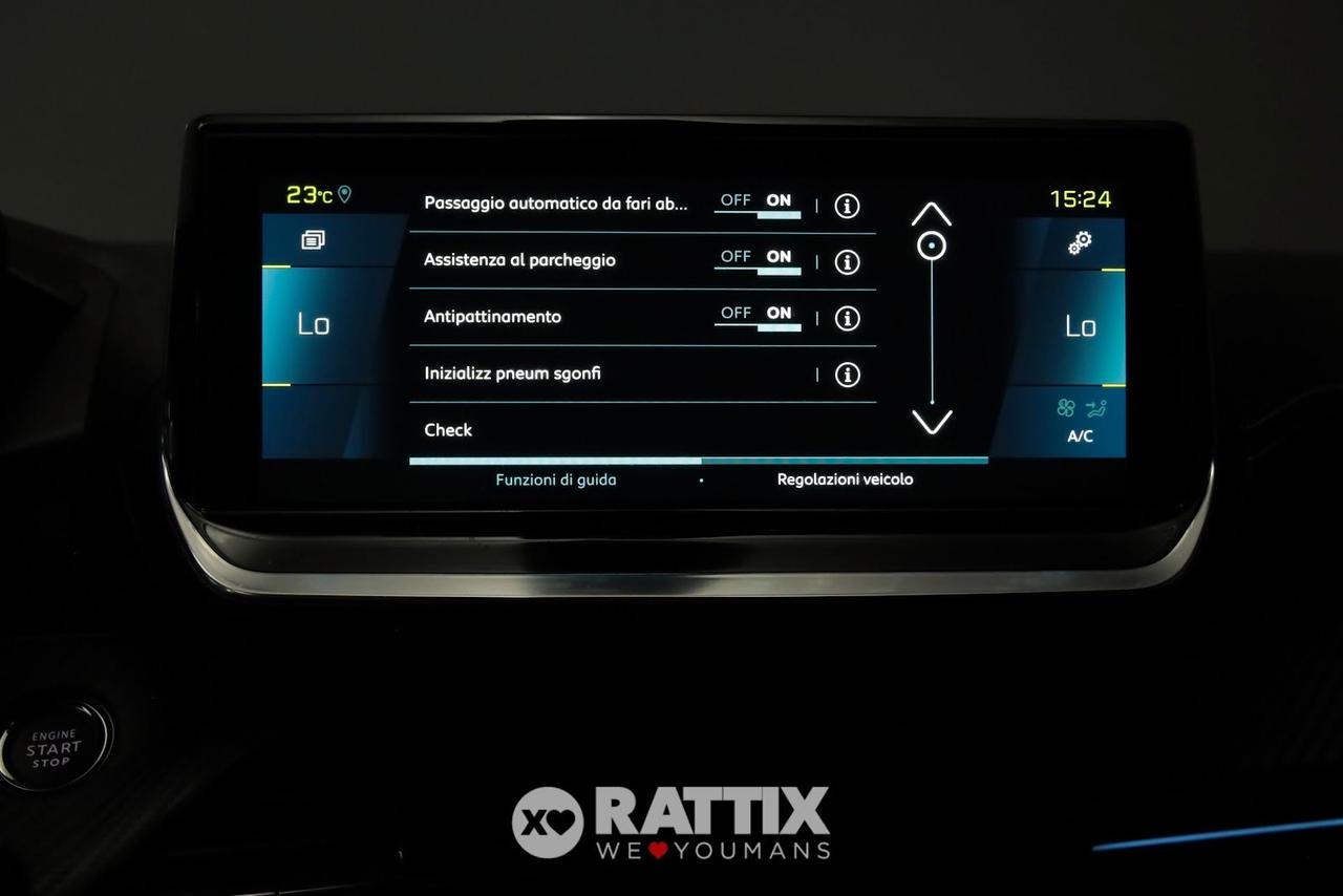Peugeot e-208 motore elettrico 100kW GT