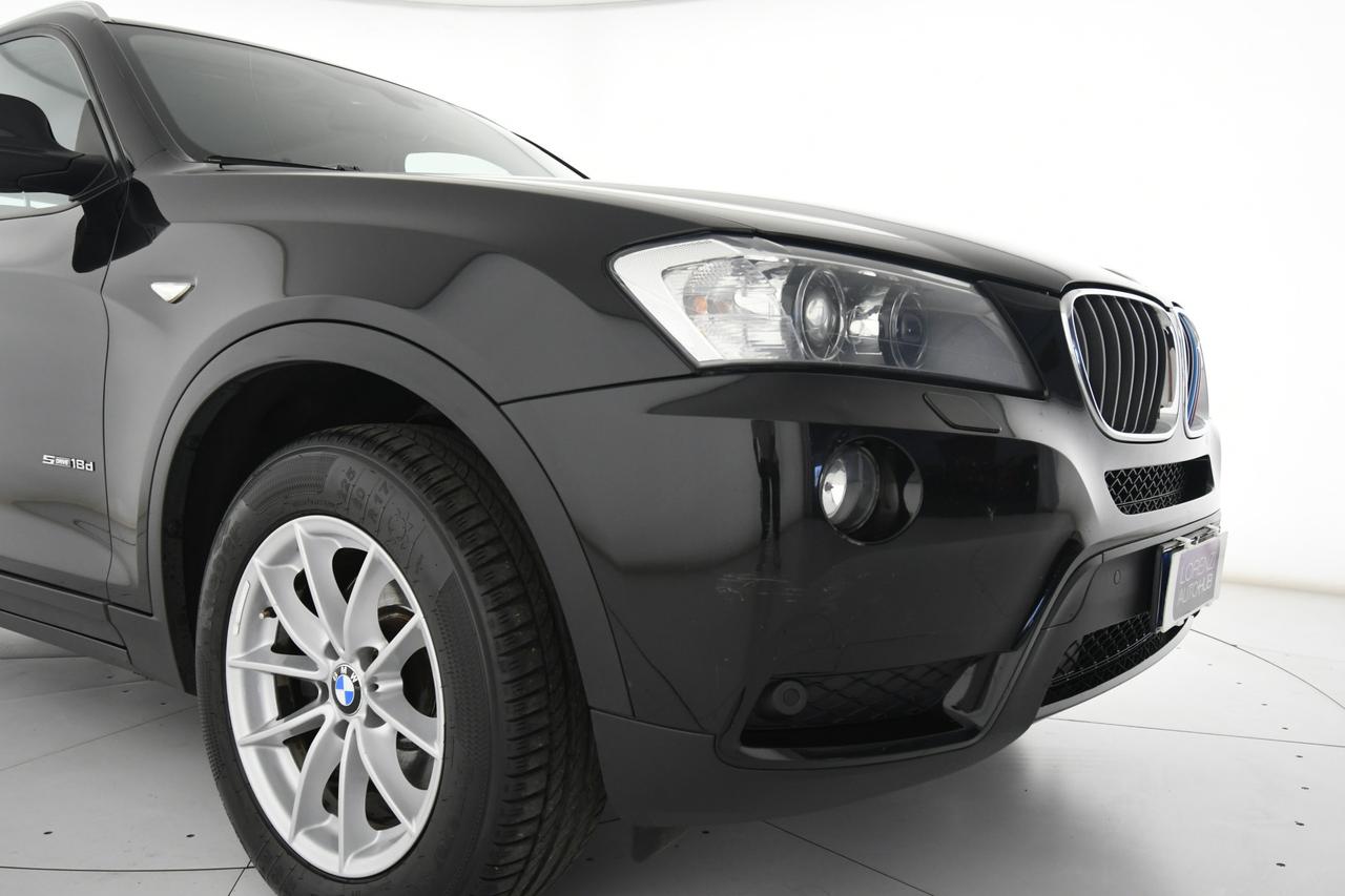 BMW X3 sdrive18d Business auto COMMERCIANTI+C17"