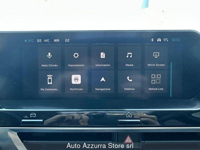 Citroën C4 C4 PureTech 130 S&S EAT8 Max *TETTO APRIBILE, PROMO AZZURRA*