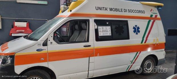 Ambulanza 4x4 vw t5 -2010- motore nuovo