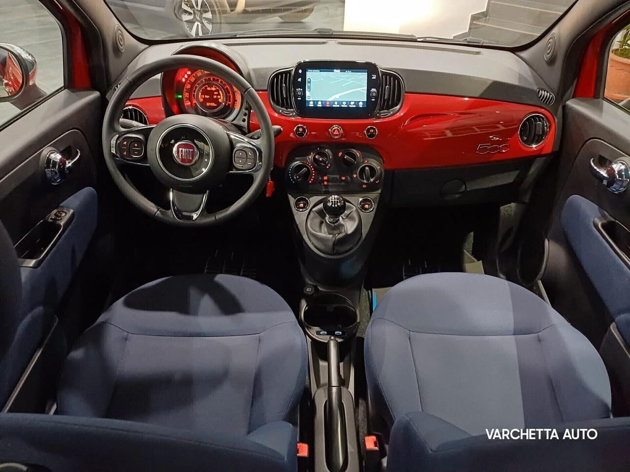 Fiat 500 1.0 Hybrid GPL con NAVIGATORE DI SERIE